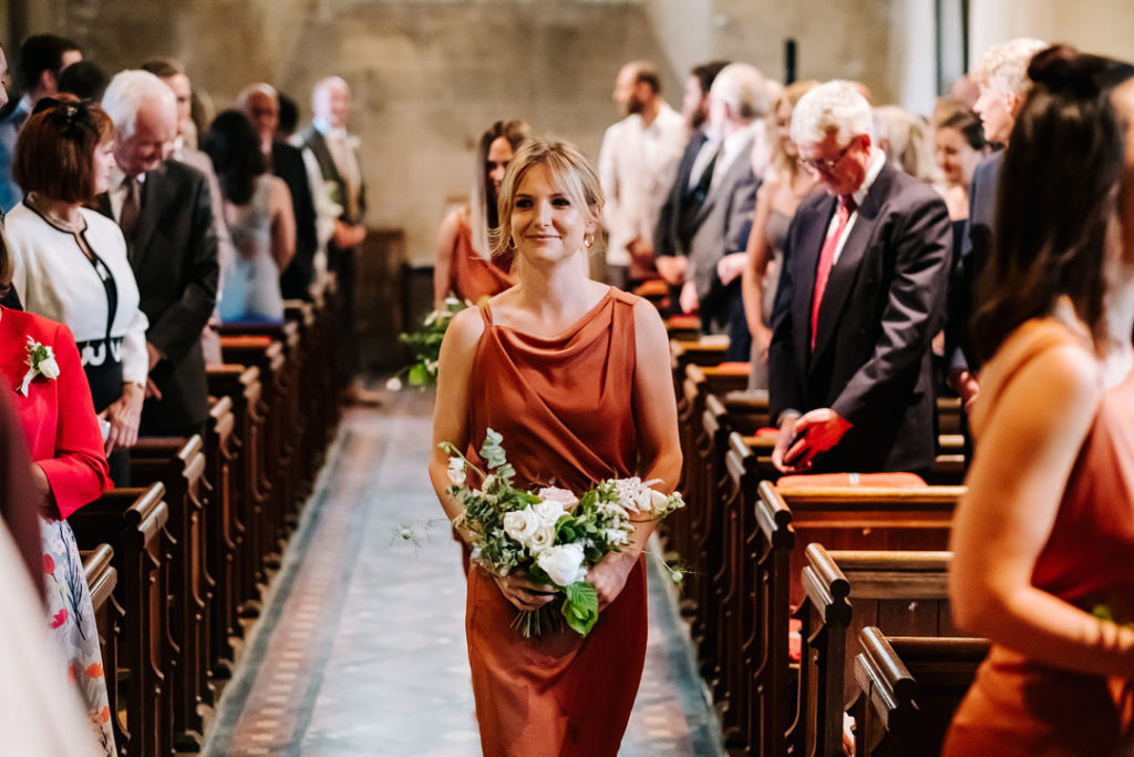 rust orange bridesmaids dresses, Reiss bridesmaids dresses, high street bridesmaids dresses