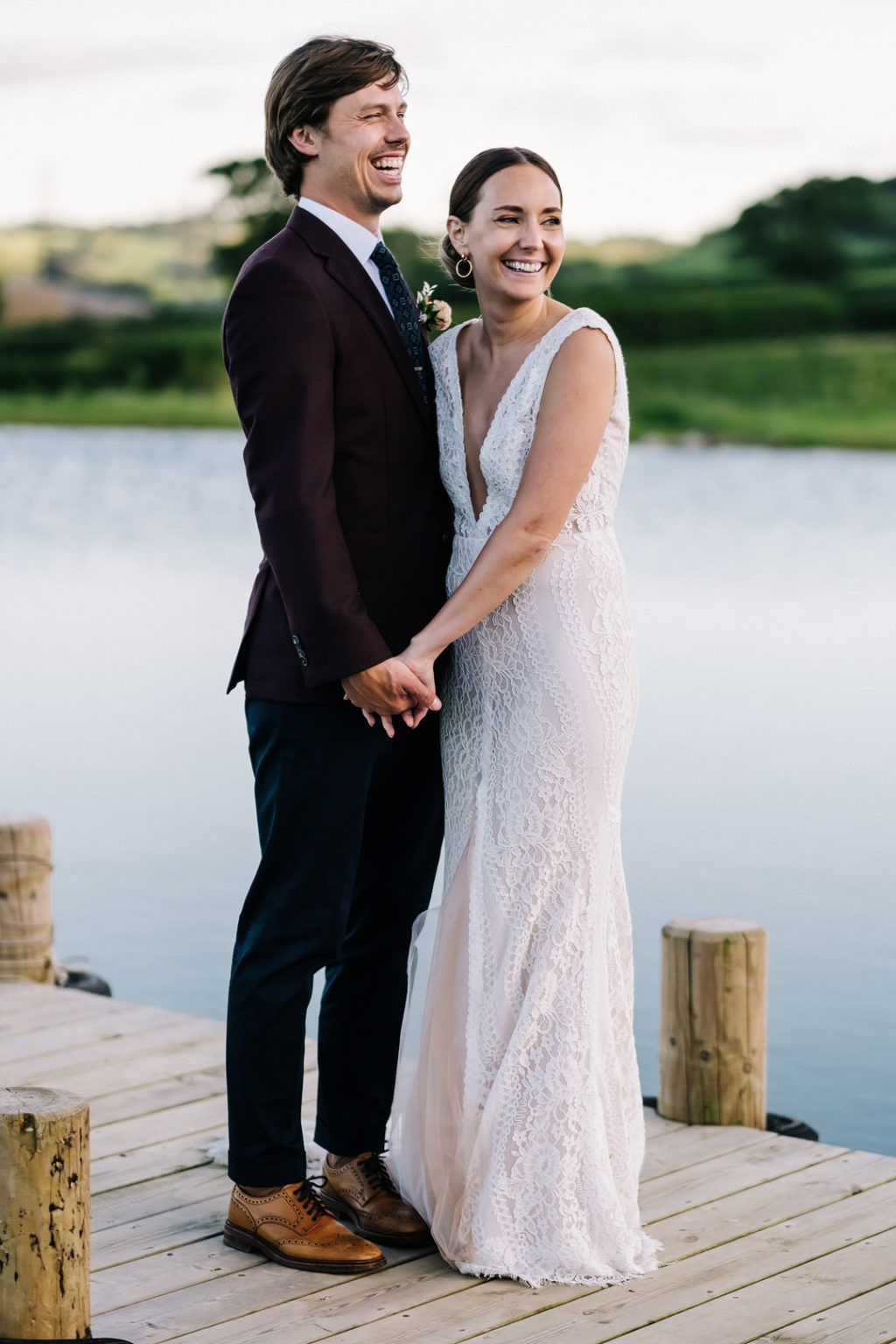 Anran Devon wedding, Emmy Mae Bridal wedding dress