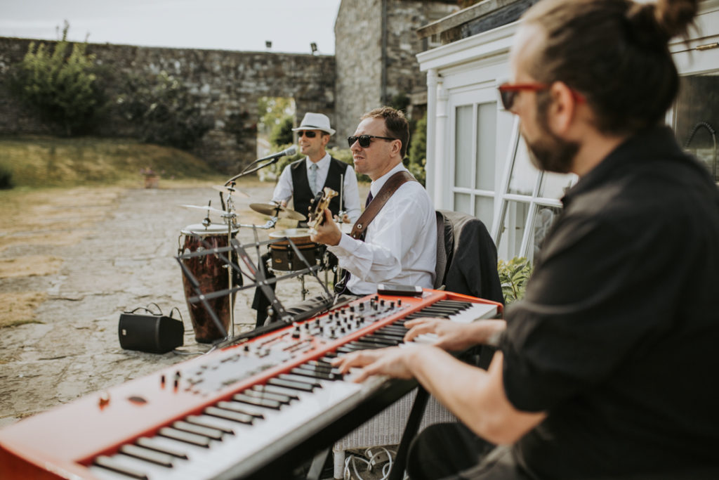 Ballymagarvey Village wedding, Trio Royale wedding band