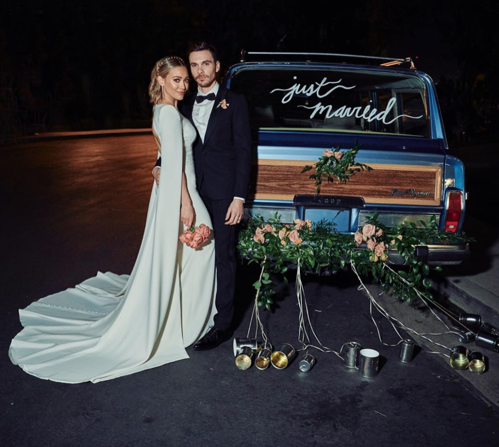 Best celeb weddings of 2019 Hilary Duff wedding Matthew Kom a