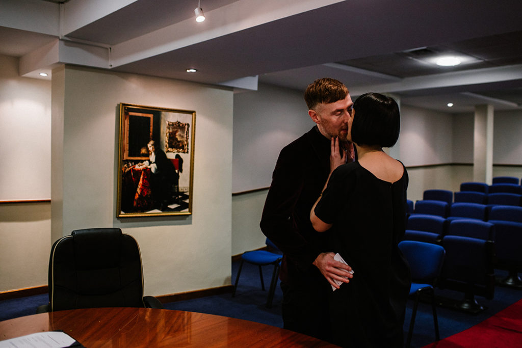 Dublin city hall wedding