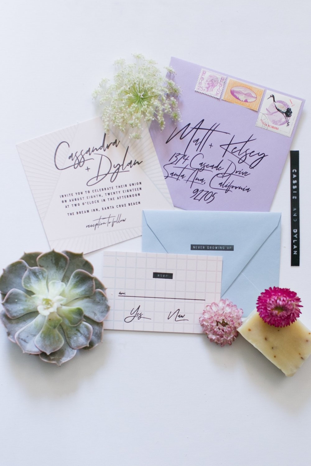 Retro Wedding Stationery | One Fab Day