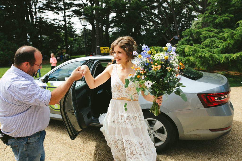 wedding taxi