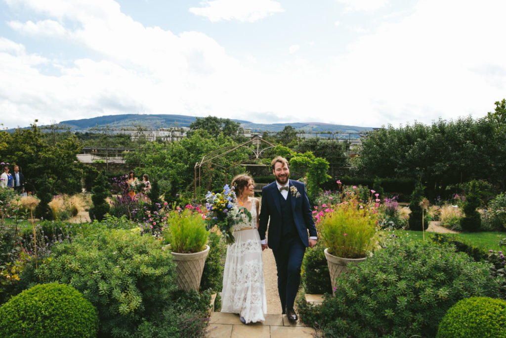 Airfield Estate wedding, garden wedding