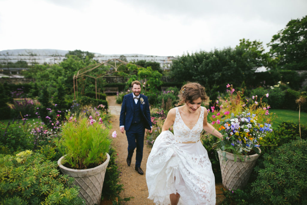 Airfield Estate wedding, garden wedding