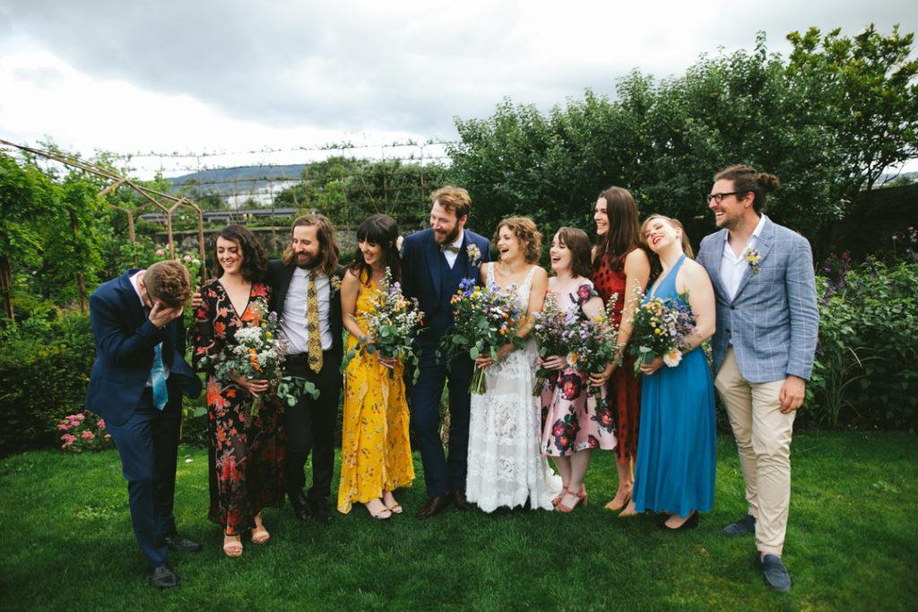 Airfield Estate wedding, garden wedding