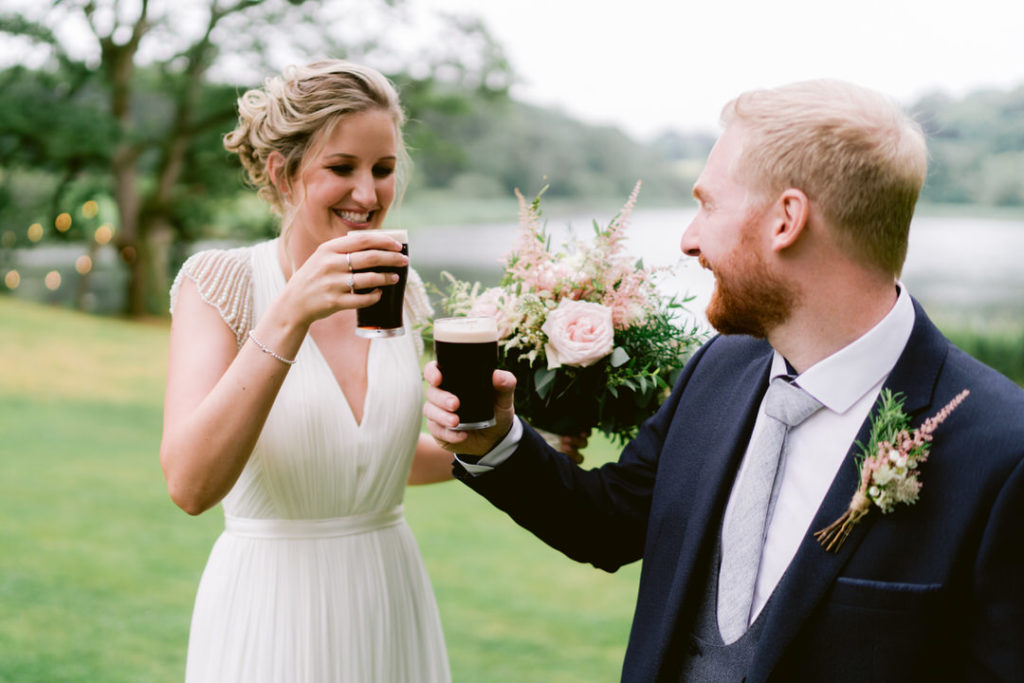 Finnebrogue Woods wedding, festival wedding, Irish festival wedding