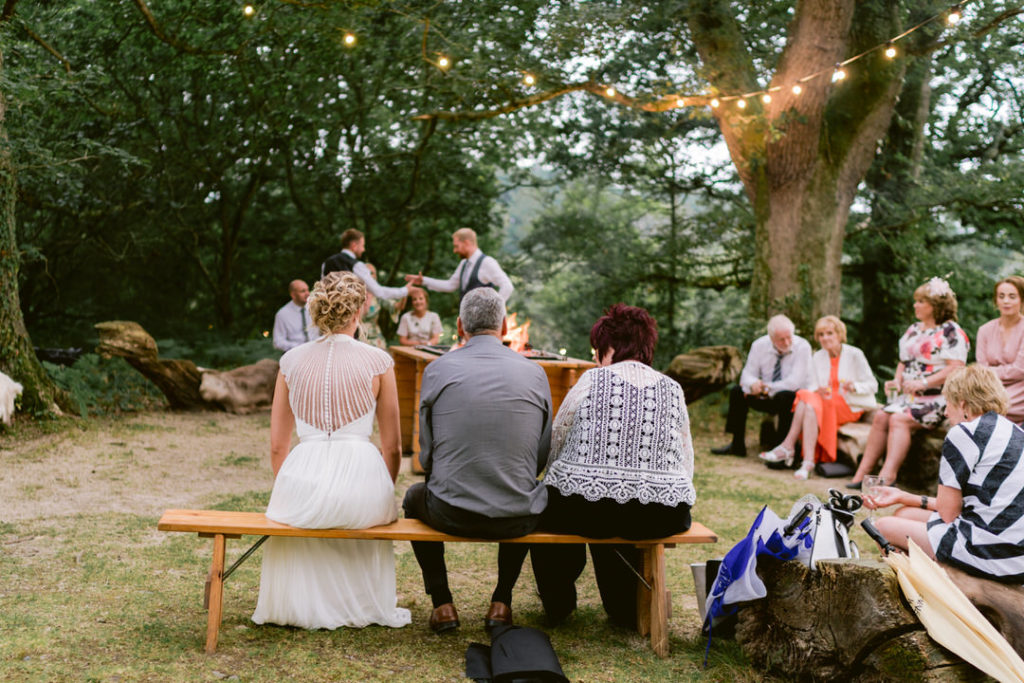 Finnebrogue Woods wedding, festival wedding, Irish festival wedding