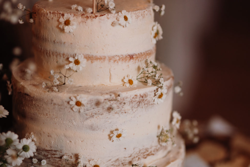 Lisnavagh House and Gardens wedding, daisy wedding cake, vintage wedding cake ideas