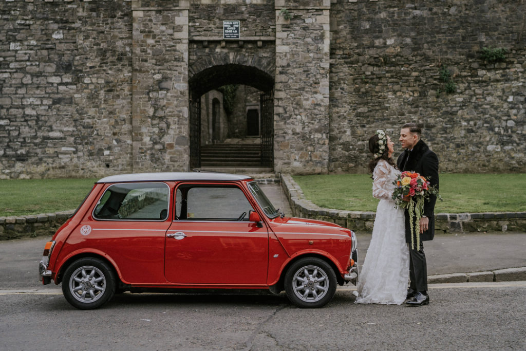 dublin city wedding portraits