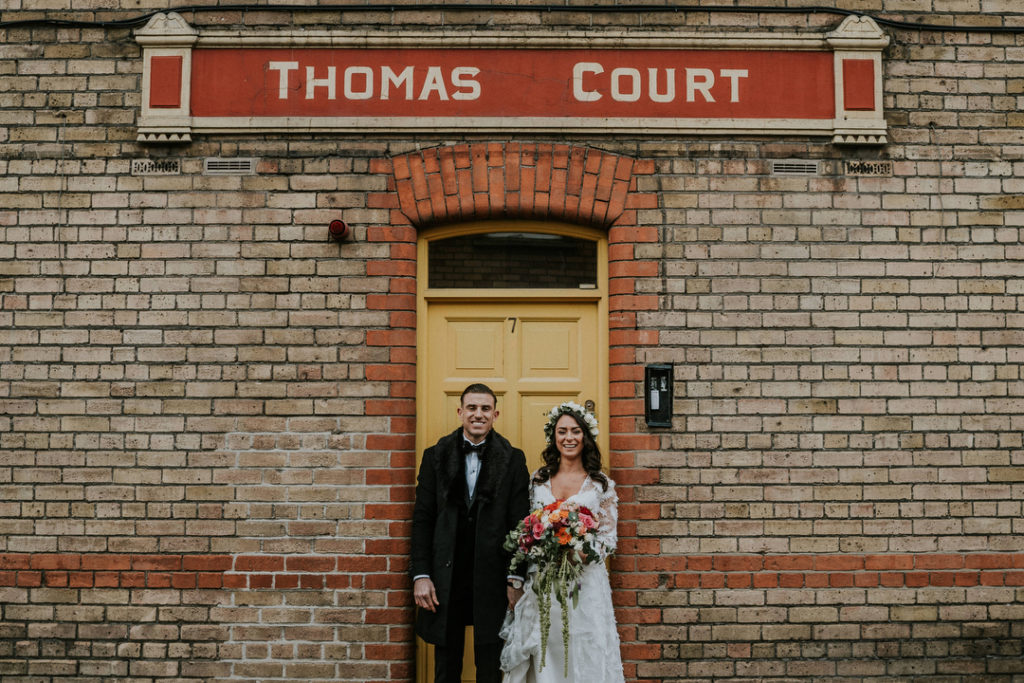 dublin city wedding portraits