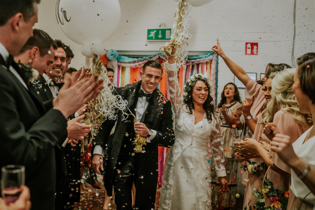 the chocolate factory wedding, carnival wedding, funfair wedding