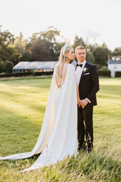 bridal headpiece, bridal headband, contemporary wedding dress, simple wedding dress, fashion-forward wedding dress, bridal belt