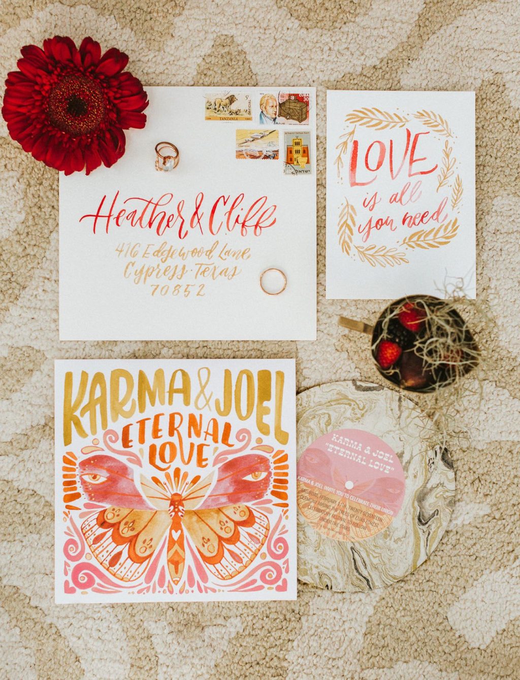 Retro Wedding Stationery | One Fab Day