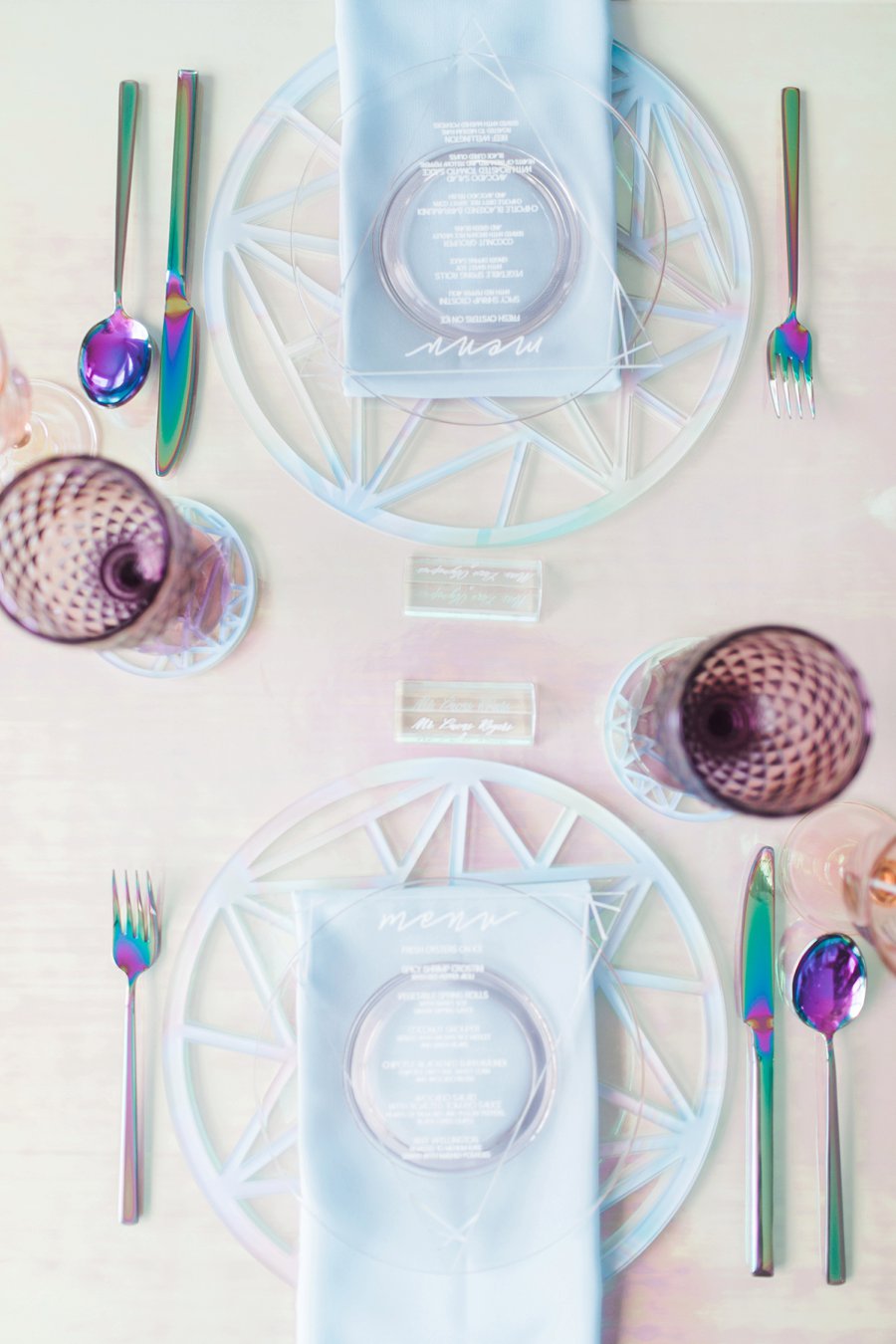 Fun & Unique Iridescent Wedding Ideas | One Fab Day