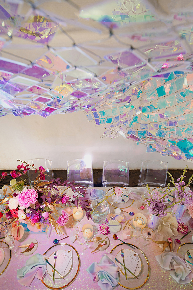 Fun & Unique Iridescent Wedding Ideas | One Fab Day