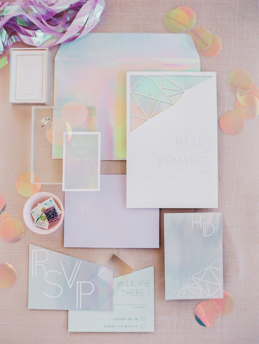 Fun & Unique Iridescent Wedding Ideas | One Fab Day