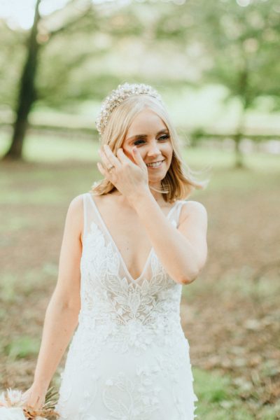 Natural wedding makeup, makeup by Jenny Grimes, photo by Colin Colleran Photography