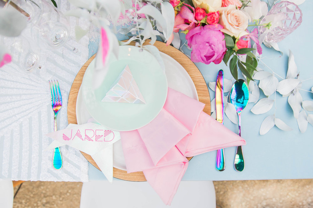 Fun & Unique Iridescent Wedding Ideas | One Fab Day