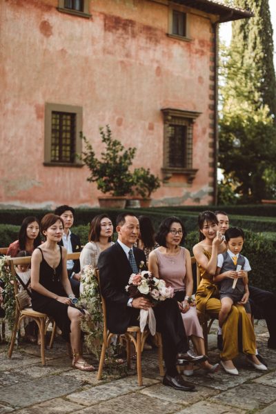 destination wedding in Italy, destination wedding in Tuscany, Villa Vignamaggio, small wedding