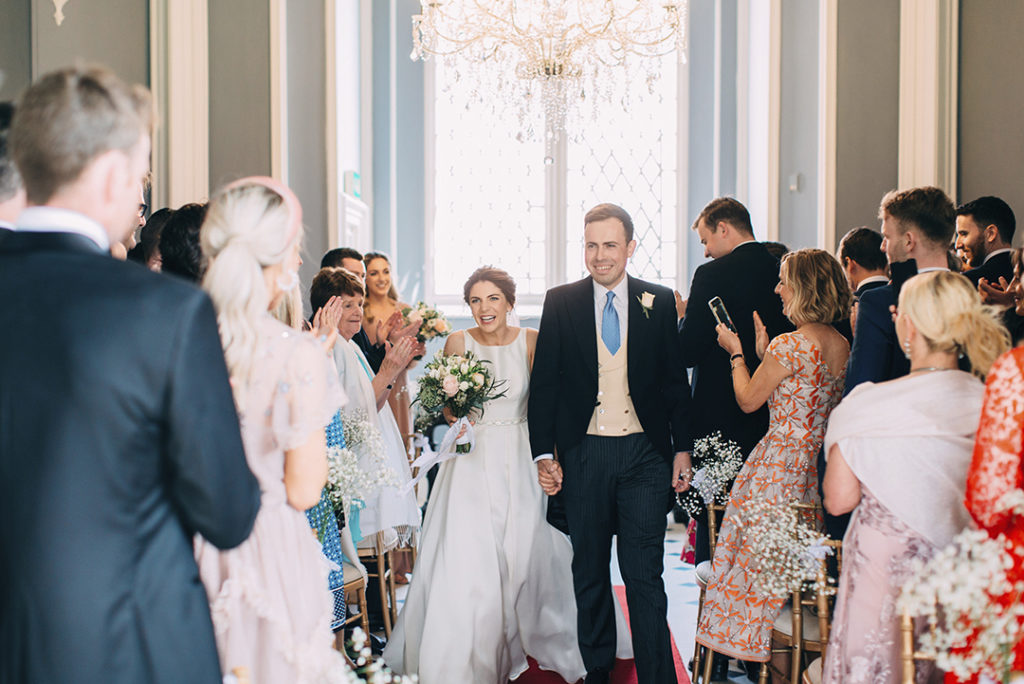 pink bridesmaids dresses, Luttrellstown Castle wedding, Irish castle wedding inspiration, fairytale castle wedding