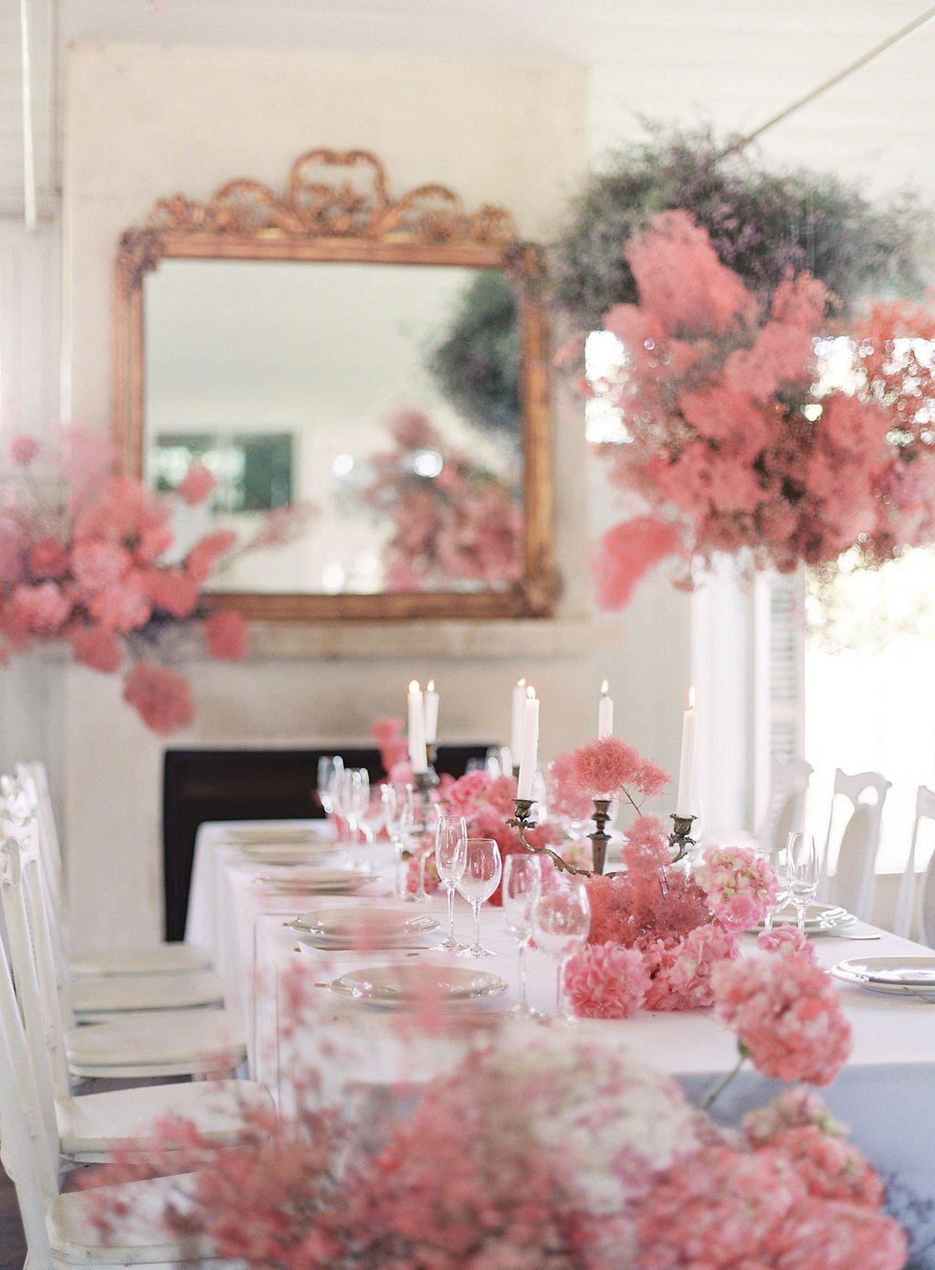 Smoke bush wedding inspiration, smoke bush wedding ideas