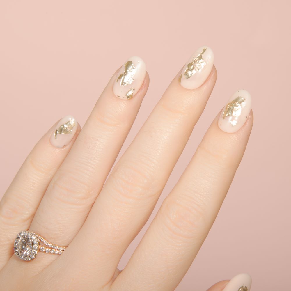 Sparkling Bridal Nail Ideas | One Fab Day