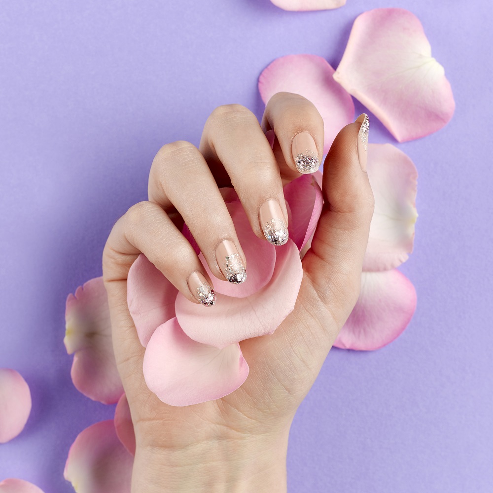 Sparkling Bridal Nail Ideas | One Fab Day