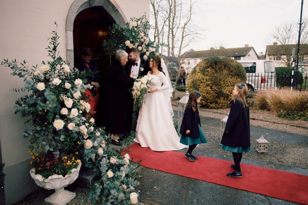 Lorraine and Paul's Christmas wedding at The K Club by Anna G Photography | One Fab Day