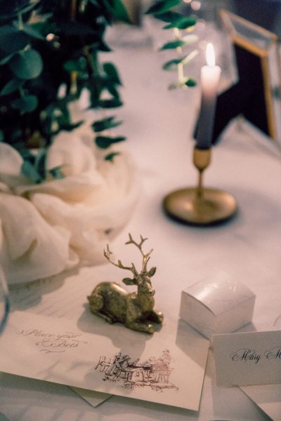 Lorraine and Paul's Christmas wedding at The K Club by Anna G Photography | One Fab Day