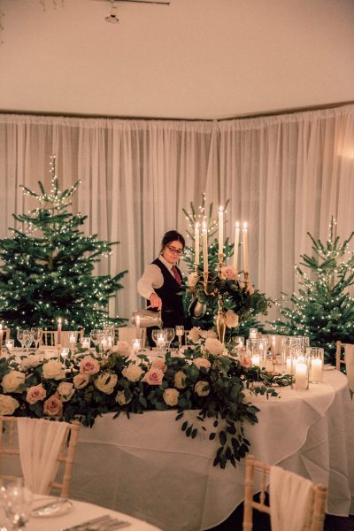 Lorraine and Paul's Christmas wedding at The K Club by Anna G Photography | One Fab Day