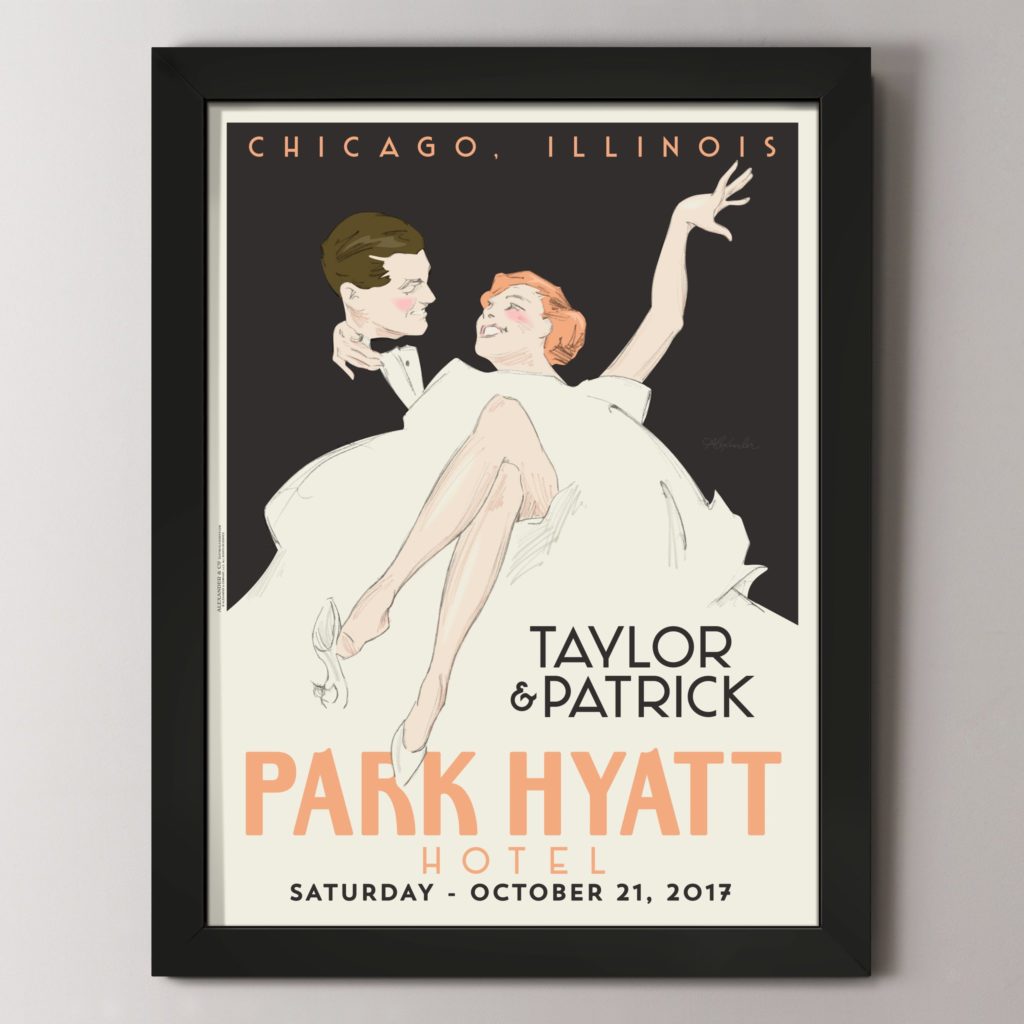 1st Wedding Anniversary Gift Ideas | Custom Vintage Advertisement | One Fab Day