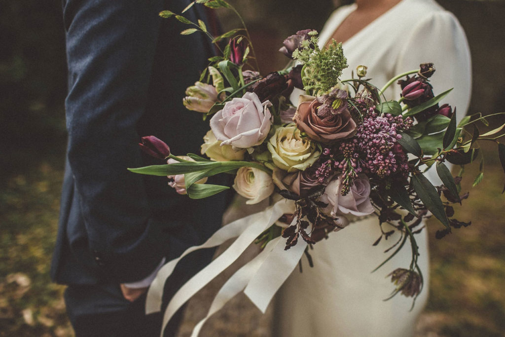 Gorgeous Dark and Moody Bouquets | One Fab Day