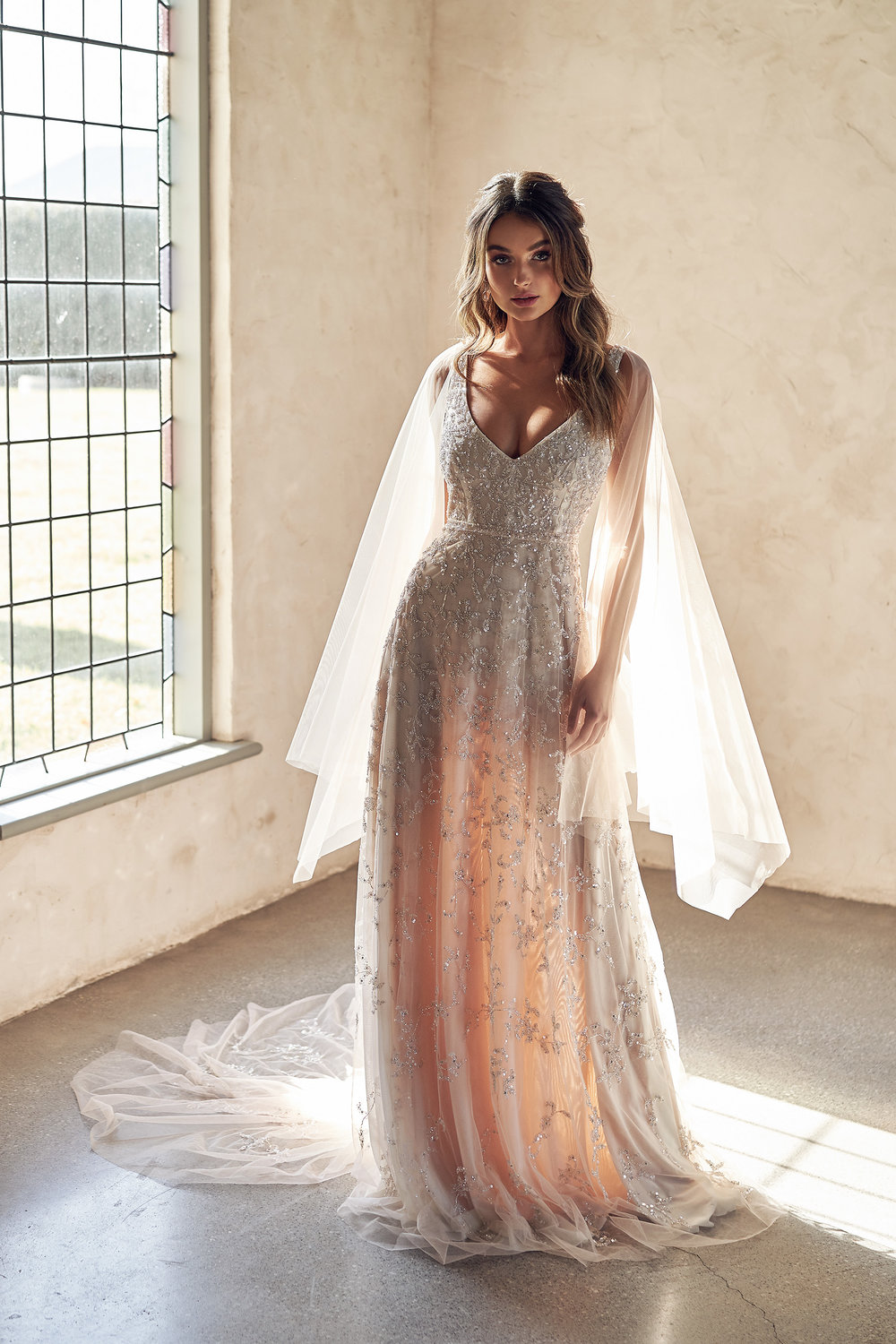 The Eden dress from the Anna Campbell Lumiere Collection| winter wedding dresses | One Fab Day