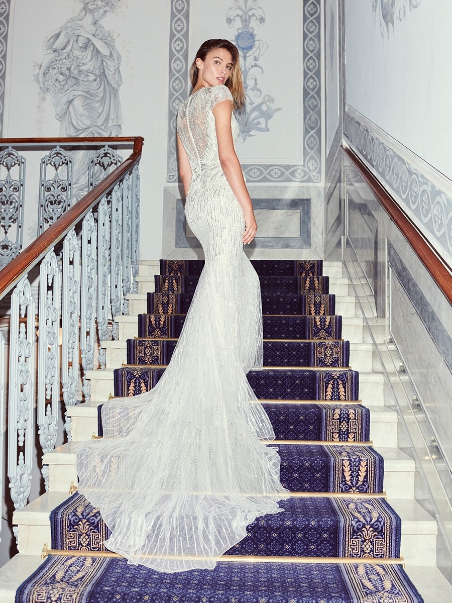 he Jackie dress by Jenny Packham | | winter wedding dresses | One Fab Day