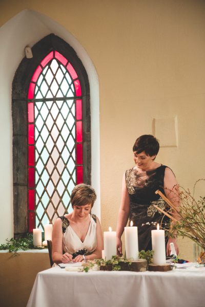 Sarah and Catriona Sol Y Sombra Wedding by Emily Doran Photography | One Fab Day