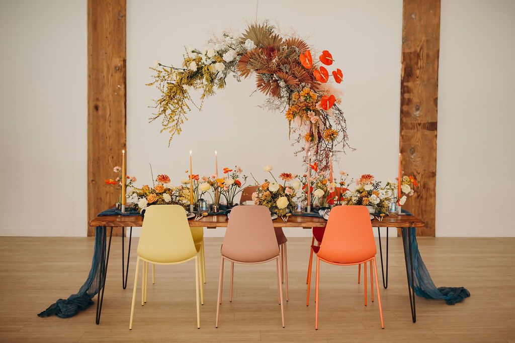 Colour-Block Wedding Ideas | One Fab Day