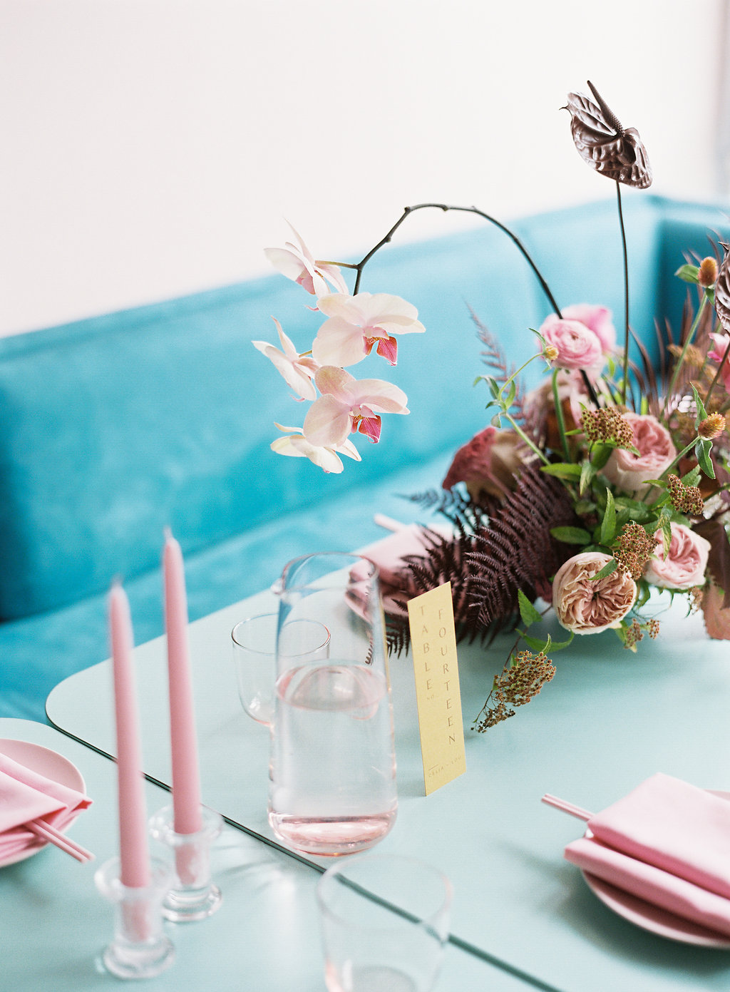 Colour-Blocking Wedding Ideas | One Fab Day