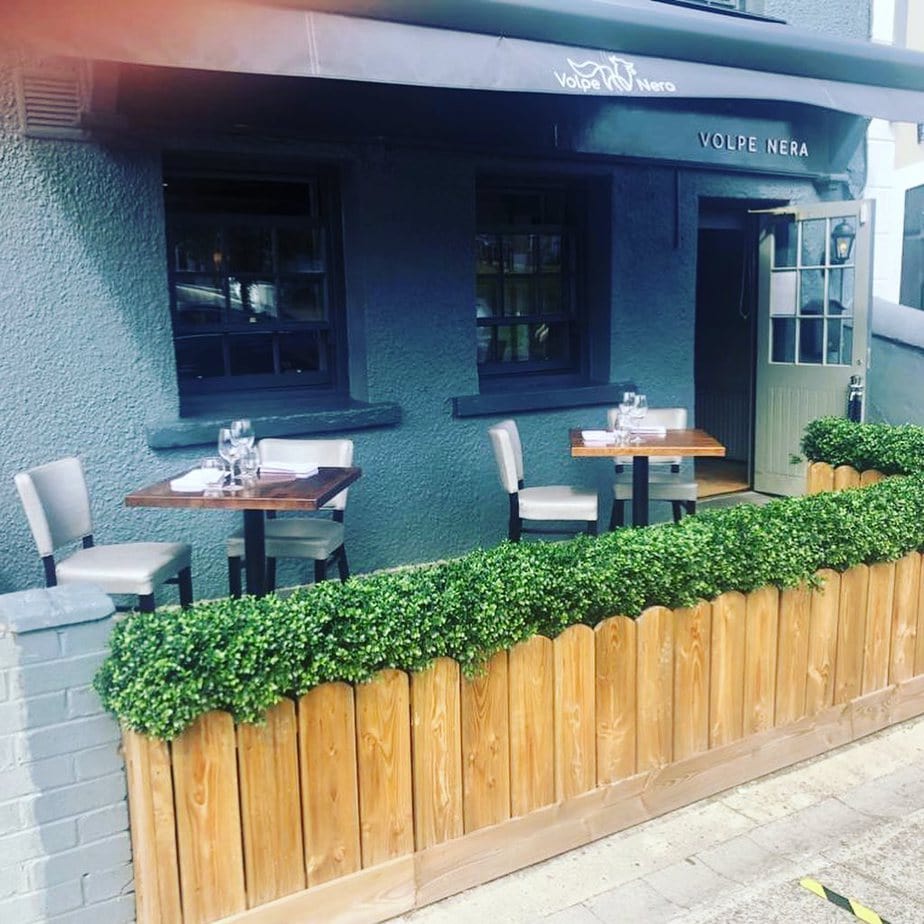 100 restaurants in Dublin with outdoor seating