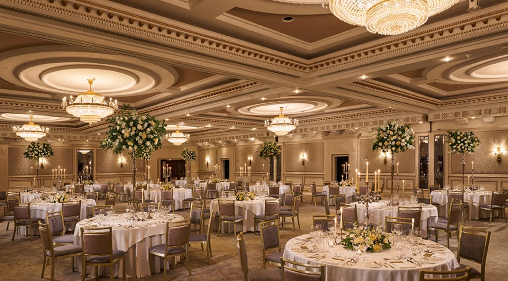 Powerscourt hotel ballroom