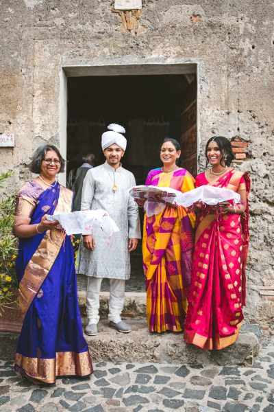 Indian-Irish Fusion Wedding in Italy at Borgo di Tragliata | One Fab Day