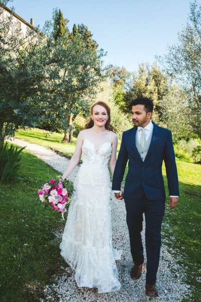 Indian-Irish Fusion Wedding in Italy at Borgo di Tragliata | One Fab Day