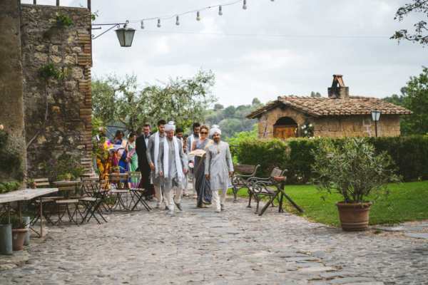 Indian-Irish Fusion Wedding in Italy at Borgo di Tragliata | One Fab Day