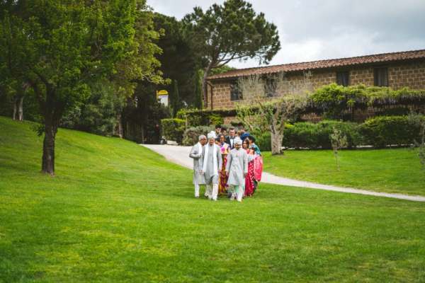 Indian-Irish Fusion Wedding in Italy at Borgo di Tragliata | One Fab Day