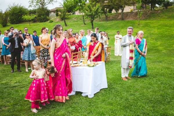 Indian-Irish Fusion Wedding in Italy at Borgo di Tragliata | One Fab Day