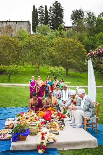 Indian-Irish Fusion Wedding in Italy at Borgo di Tragliata | One Fab Day