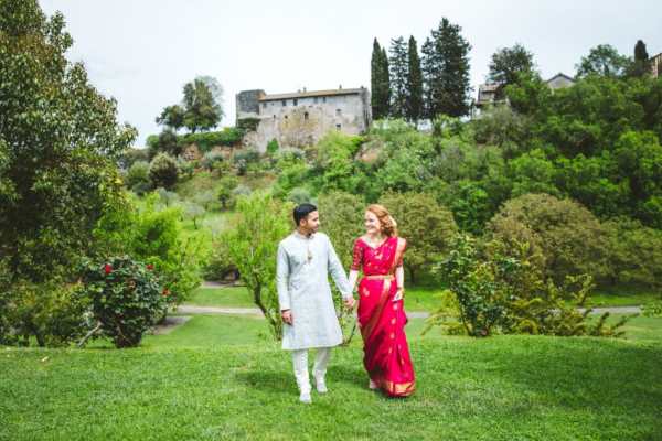 Indian-Irish Fusion Wedding in Italy at Borgo di Tragliata | One Fab Day