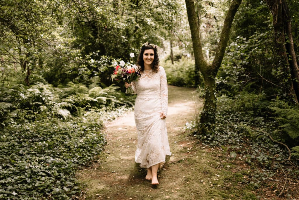 Boho Celebration In The Woods at Inish Beg Estate by Art We