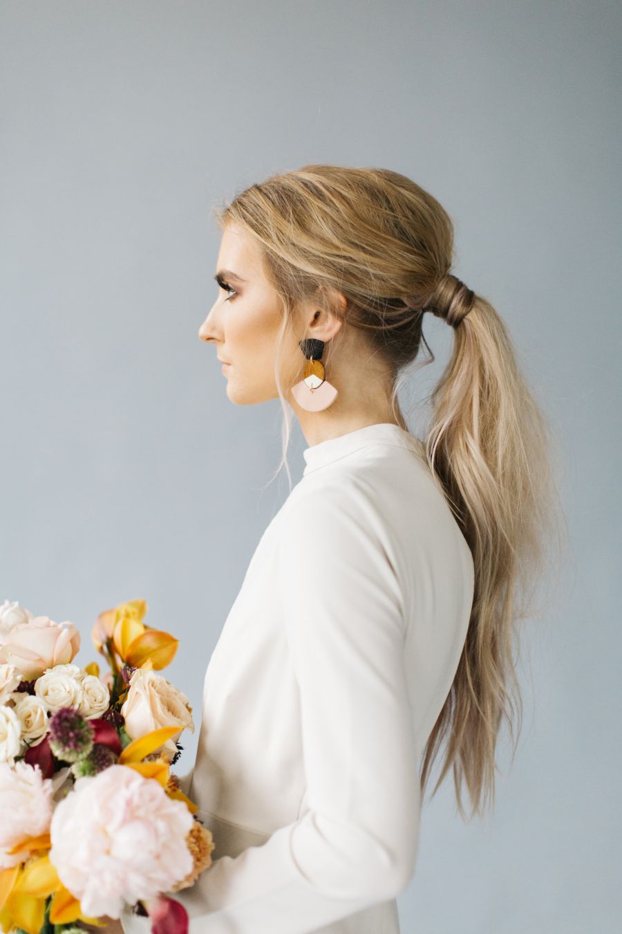 Chic & Contemporary Bridal Hairstyles | see them all on onefabday.com