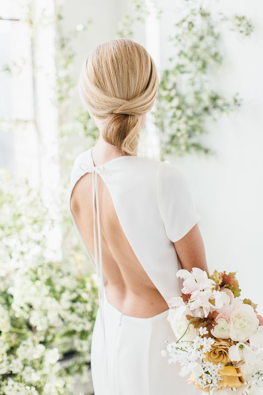 Chic & Contemporary Bridal Hairstyles | see them all on onefabday.com